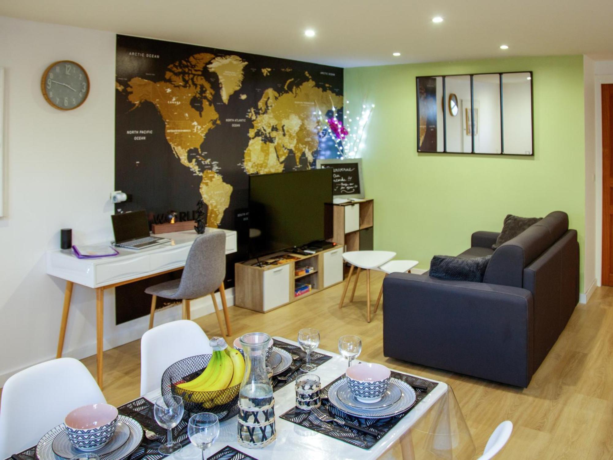 Apartmán Le Concorde-Wifi-Clim-Parking-3Etoiles-Ockeys Bram Exteriér fotografie