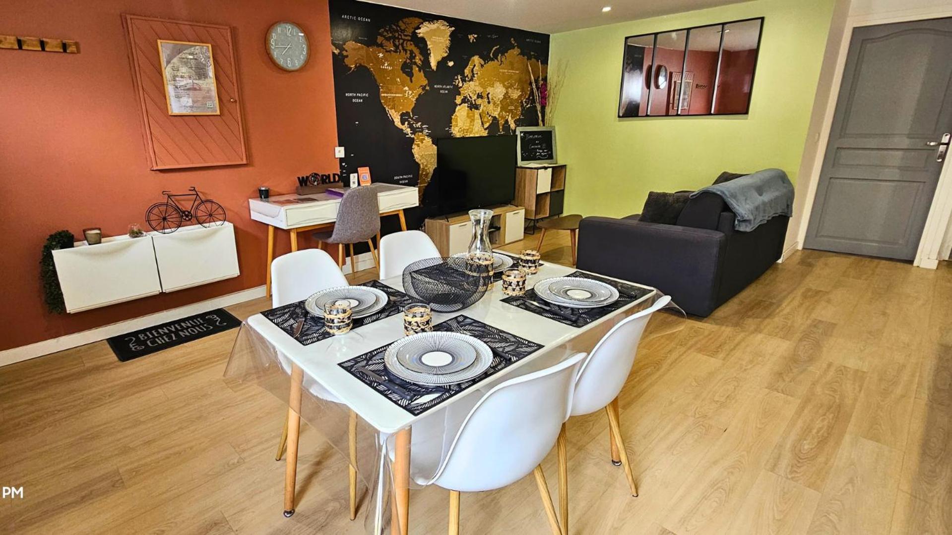 Apartmán Le Concorde-Wifi-Clim-Parking-3Etoiles-Ockeys Bram Exteriér fotografie